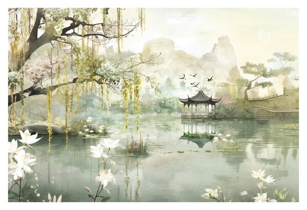 Tablou - Lac Chinezesc (90x60 cm)