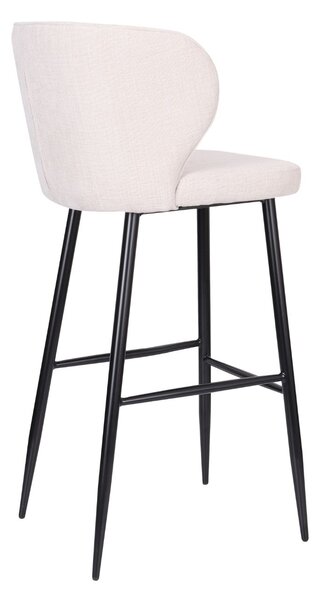 Scaun de bar Meg, picioare negre