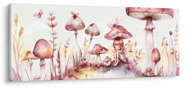Tablou - Zâna Roz (120x50 cm)
