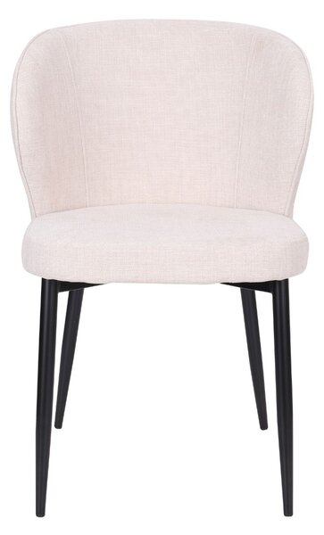 Scaun de dining Meg, picioare negre