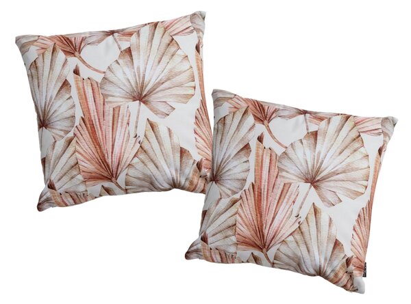 Set 2 buc perne de exterior TROPELIS 45x45 cm, bej