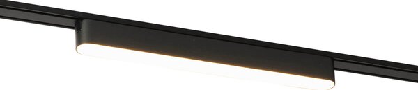 Spotlight modern pentru șină neagră monofazat 10W 3000K - Magnetic Marra