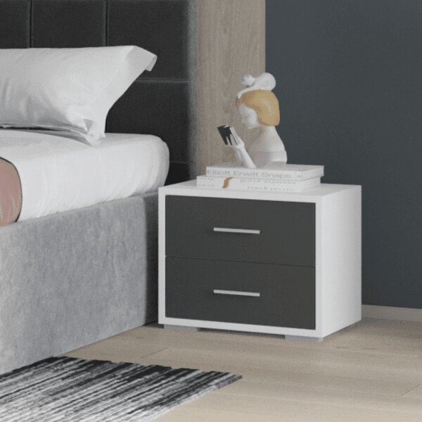 Set dormitor Nova Gri cu Dulap Atlantic 150 Gri