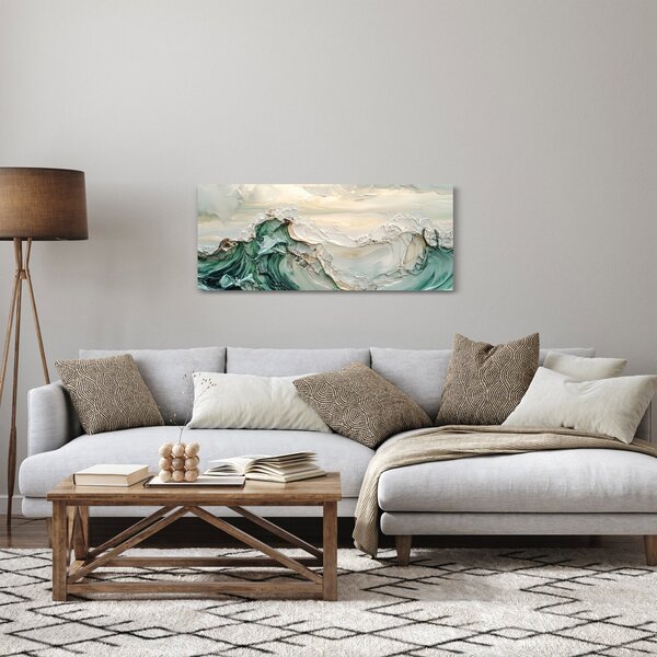 Tablou - Abstracție Marină 3D (120x50 cm)