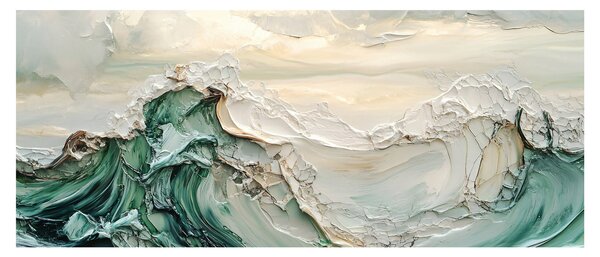 Tablou - Abstracție Marină 3D (120x50 cm)
