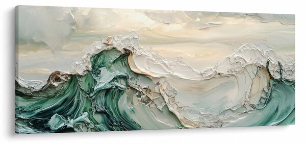 Tablou - Abstracție Marină 3D (120x50 cm)