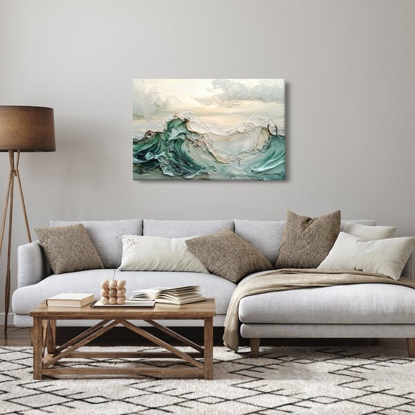 Tablou - Abstracție Marină 3D (90x60 cm)