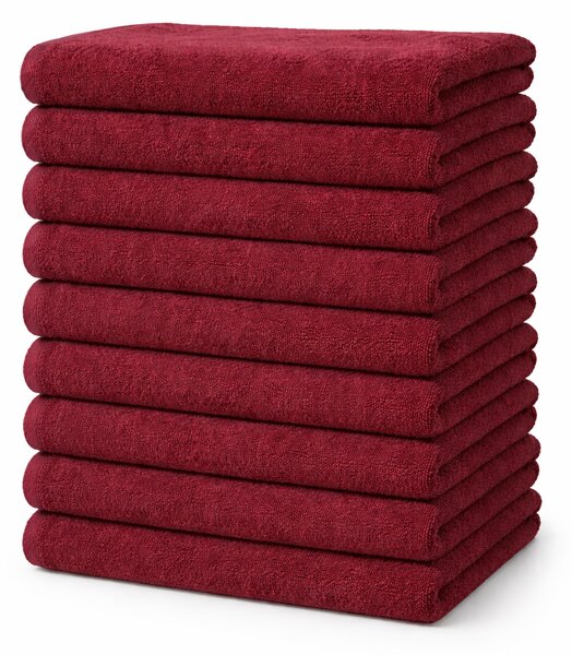 Set 12 Prosoape din Bumbac 100% - 50x85 cm, Moi si Absorbante