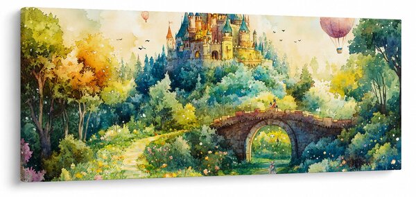 Tablou - Castel de Poveste (120x50 cm)