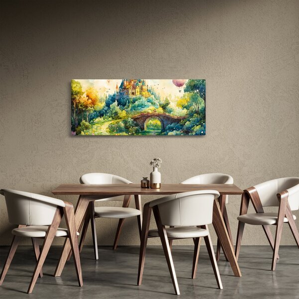 Tablou - Castel de Poveste (120x50 cm)