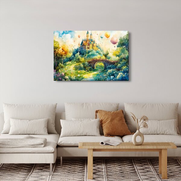 Tablou - Castel de Poveste (90x60 cm)