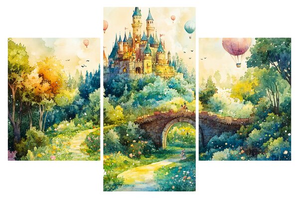 Tablou - Castel de Poveste (90x60 cm)