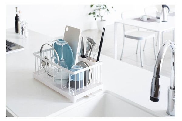 Suport vase YAMAZAKI Tower Wire, alb