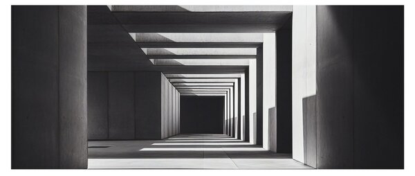 Tablou - Tunel Pătrat (120x50 cm)