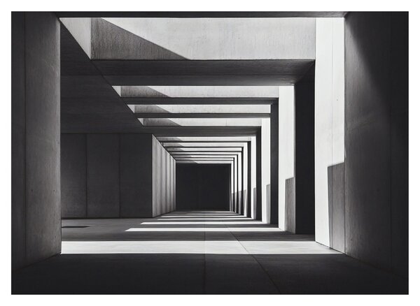 Tablou - Tunel Pătrat (70x50 cm)