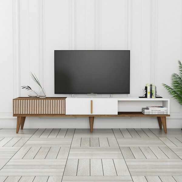 Masă TV Milan Alt White