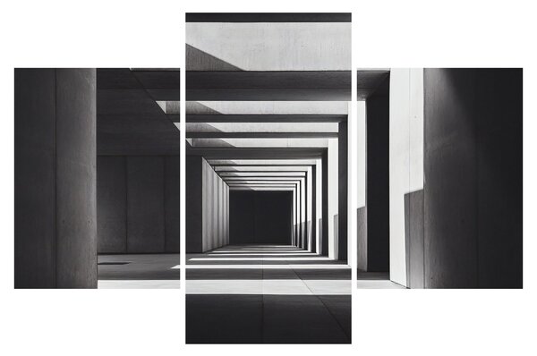 Tablou - Tunel Pătrat (90x60 cm)