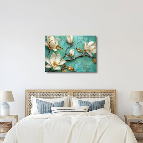 Tablou - Magnolii 3D (70x50 cm)
