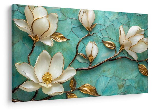 Tablou - Magnolii 3D (90x60 cm)