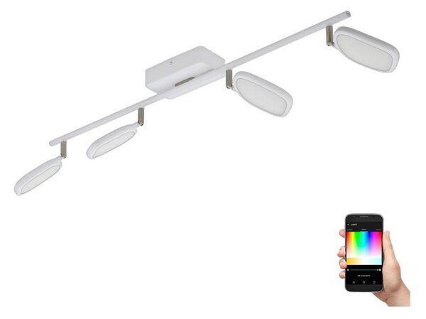 Eglo 97694 - Spot LED RGB PALOMBARE-C 4xLED/5W/230V