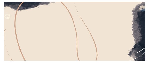 Tablou - Abstractizare bej (120x50 cm)
