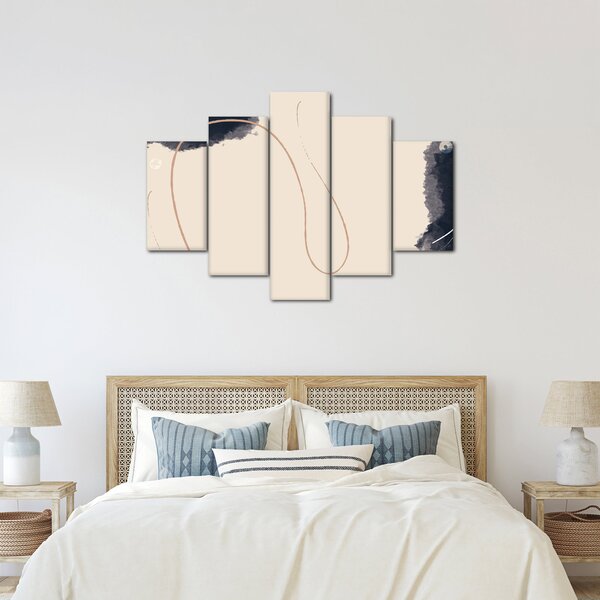 Tablou - Abstractizare bej (150x105 cm)