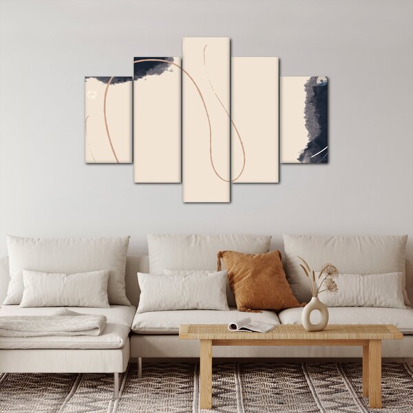 Tablou - Abstractizare bej (150x105 cm)