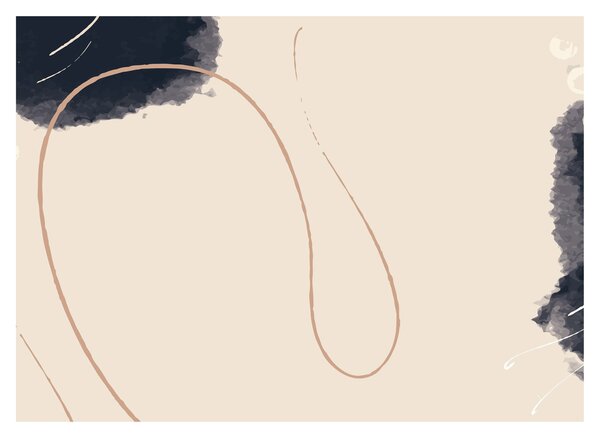 Tablou - Abstractizare bej (70x50 cm)