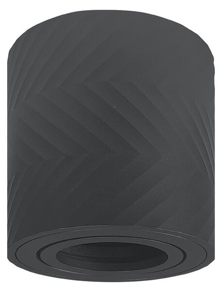 Prezent 71111 - Spot LOTAR 1xGU10/50W/230V, diam. 8 cm, negru