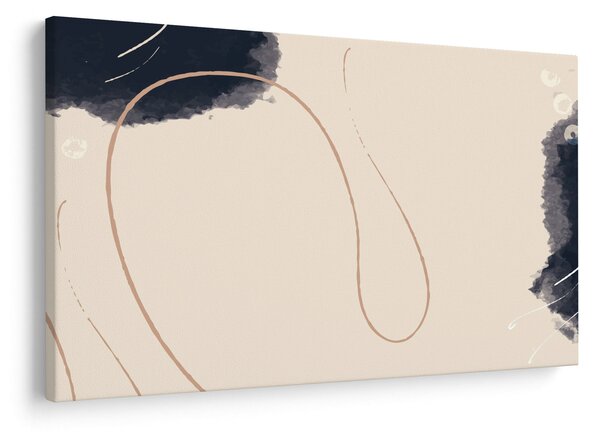 Tablou - Abstractizare bej (90x60 cm)