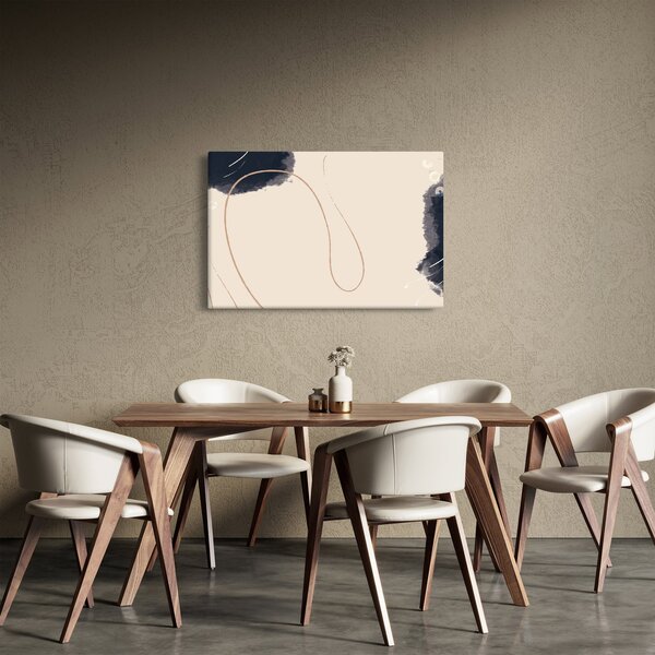 Tablou - Abstractizare bej (90x60 cm)