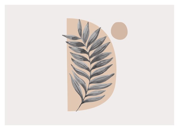 Tablou - Foaie ilustrată N⁰1 (70x50 cm)