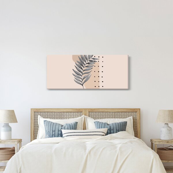 Tablou - Foaie ilustrată N⁰2 (120x50 cm)