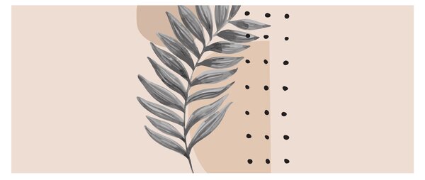 Tablou - Foaie ilustrată N⁰2 (120x50 cm)