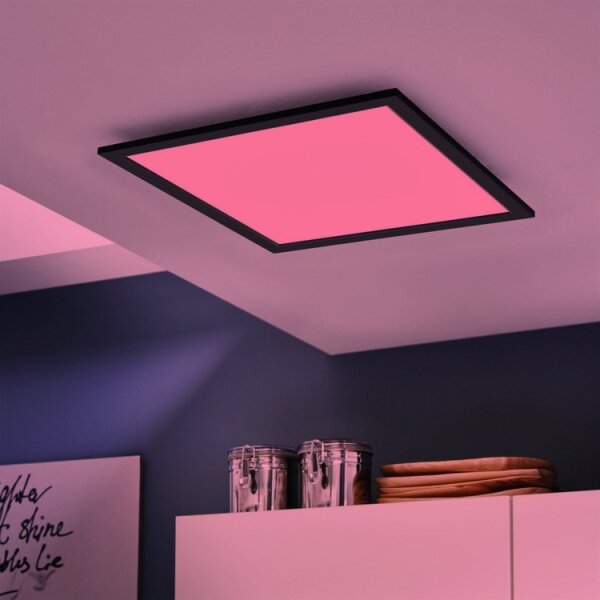 Plafonieră LED RGB dimabilă SALOBRENA-C LED/30,5W/230V Eglo 99417 + telecomandă