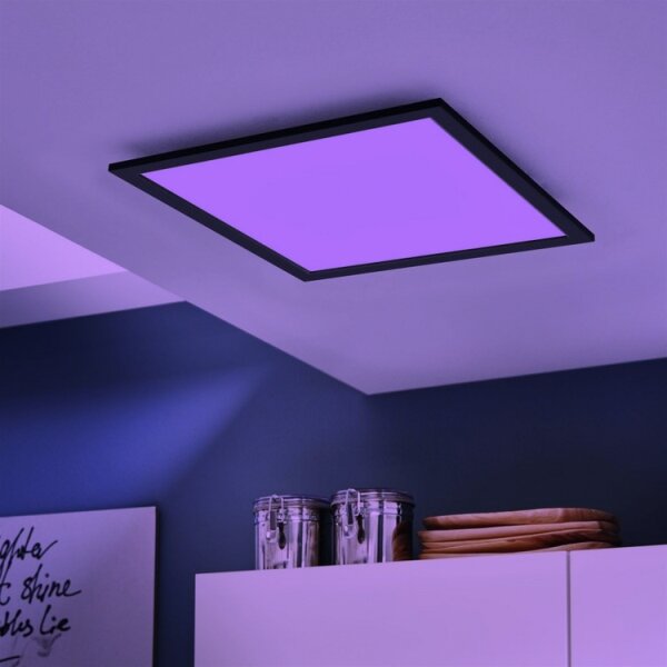 Plafonieră LED RGB dimabilă SALOBRENA-C LED/30,5W/230V Eglo 99417 + telecomandă