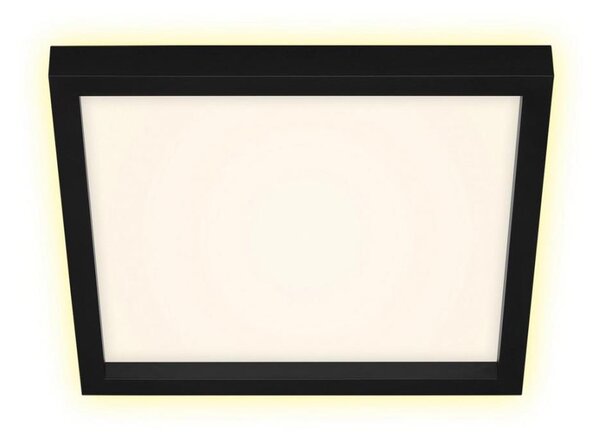 Plafonieră LED CADRE LED/18W/230V d. 29,6x29,6 cm neagră Briloner 7362-015