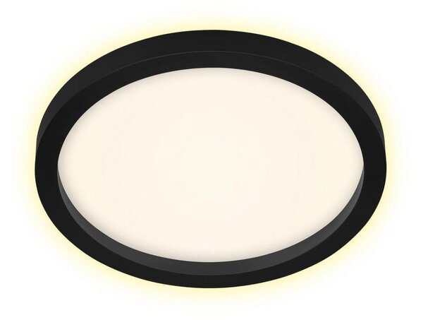 Plafonieră LED CADRE LED/18W/230V d. 29,7 cm neagră Briloner 7361-015