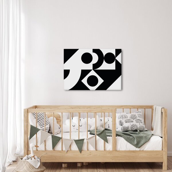 Tablou - Abstracție geometrică N⁰1 (70x50 cm)