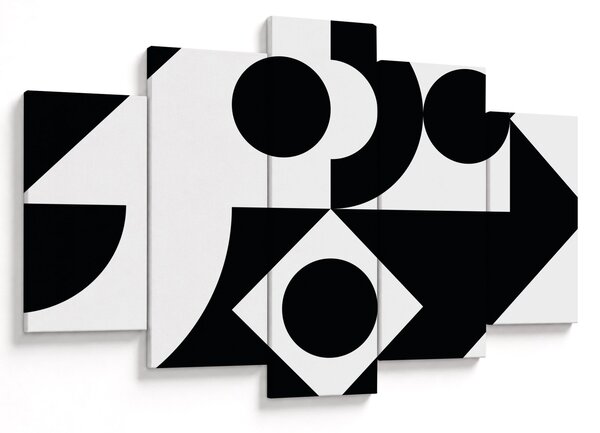 Tablou - Abstracție geometrică N⁰1 (150x105 cm)
