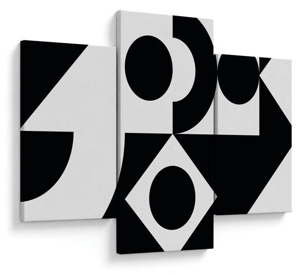 Tablou - Abstracție geometrică N⁰1 (90x60 cm)
