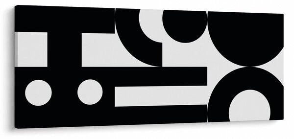 Tablou - Abstracție geometrică N⁰3 (120x50 cm)