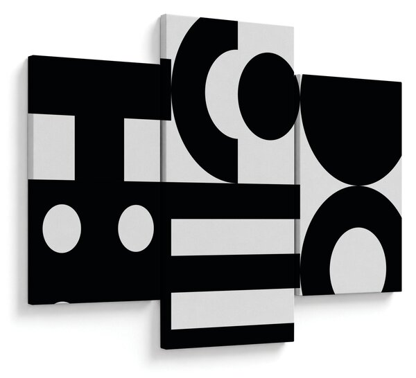 Tablou - Abstracție geometrică N⁰3 (90x60 cm)
