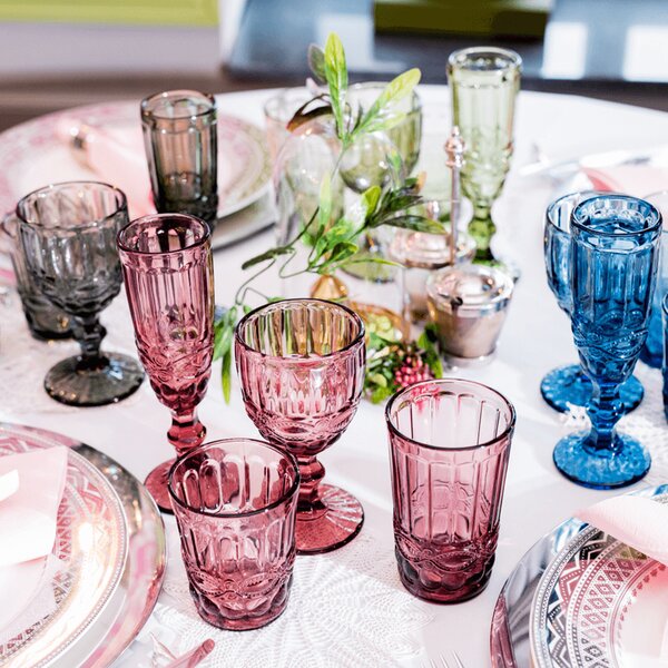 KONDELA Set de 4 pahare de apă, 350ml, SAVOY TYPE 1