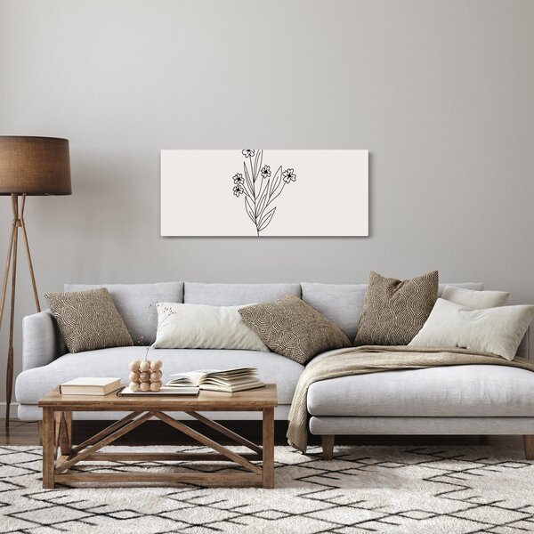 Tablou - Floare de pajiște N⁰1 (120x50 cm)