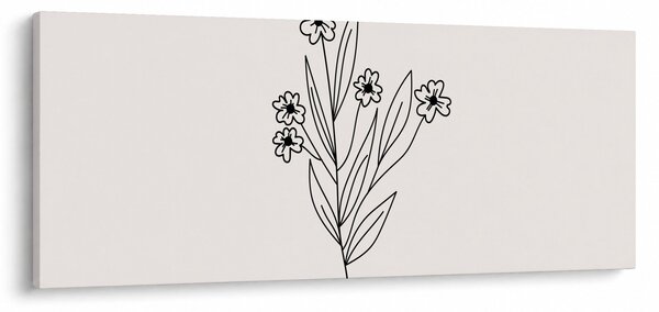 Tablou - Floare de pajiște N⁰1 (120x50 cm)