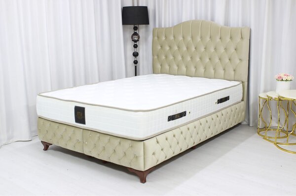 Pat Kyra Crem 160 200 Cu Saltea