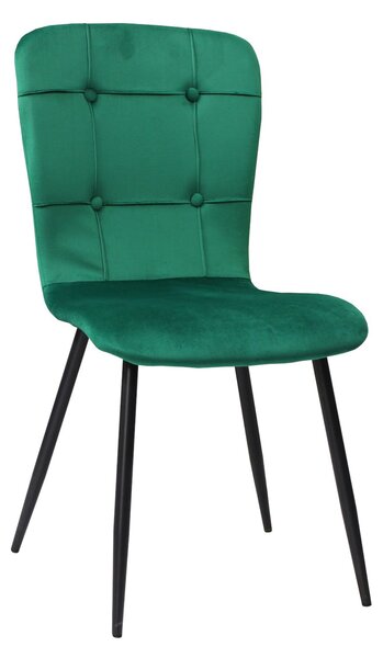 Set masă extensibilă Roma Wenge cu 6 Scaune Luca Verde