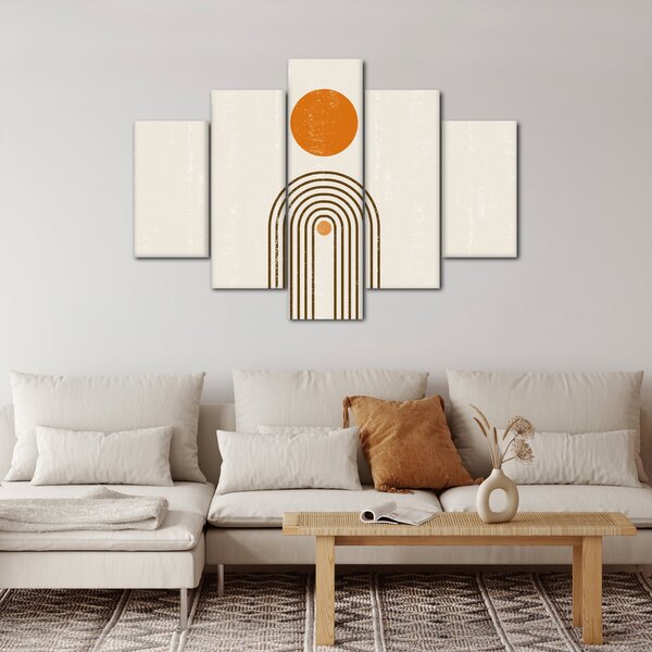 Tablou - Arcuri maro (150x105 cm)