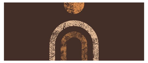 Tablou - Arce portocalii N⁰1 (120x50 cm)